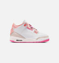 Air Jordan 3 Retro Spring Flowers Grade School Lifestyle Shoe – Pearl Pink/Pink Bloom/Pink Glow/Hyper Orange