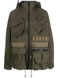 sacai Matte Blouson reversible taffeta jacket