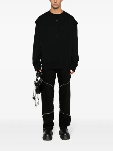HELIOT EMIL crew-neck cotton sweatshirt