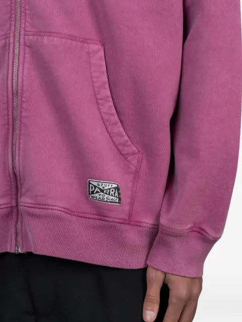 BY PARRA Not Fade Away zip hoodie