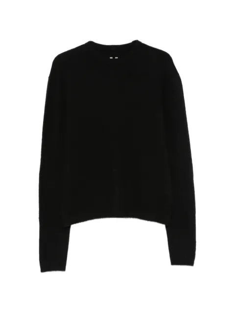 Rick Owens ribbed-trim sweater