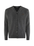 Jacob Cohën logo-embroidered V-neck cardigan