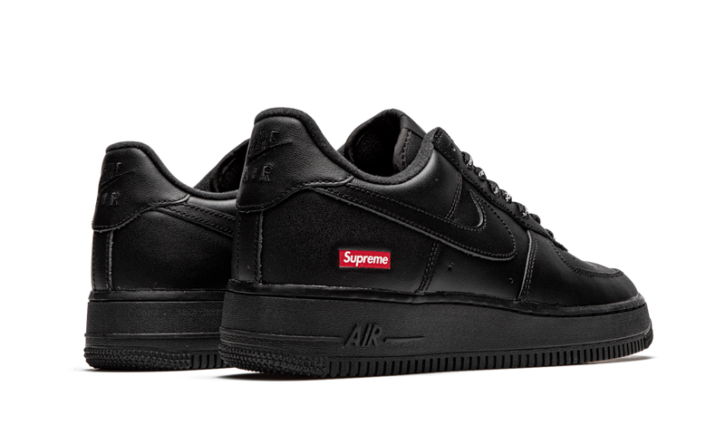 Supreme x Nike Air Force 1 Low "Mini Box Logo" Black (CU9225-001)