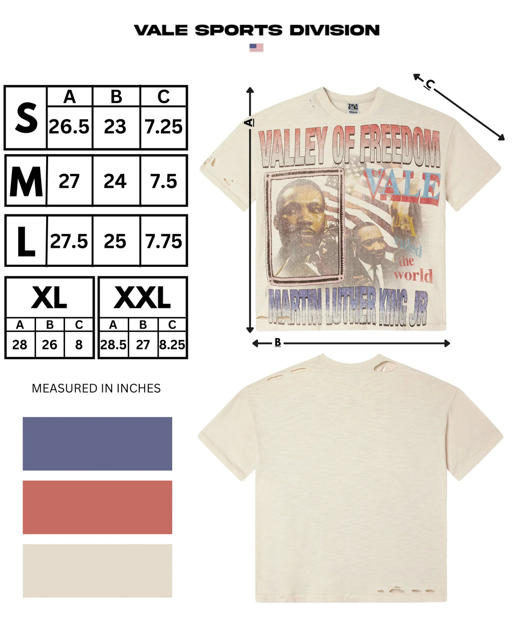 Vale Forever Freedom Tee