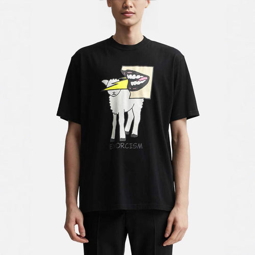 2026 New Denim Tears Print Loose Crewneck Unisex Casual T-Shirt