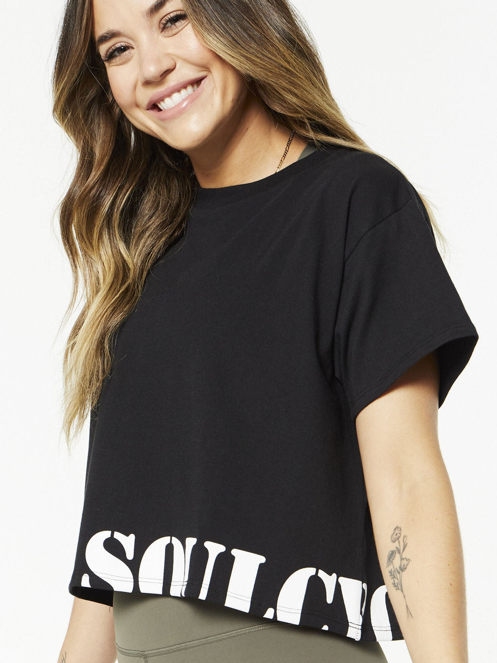 GRACIE CROPPED BF TEE