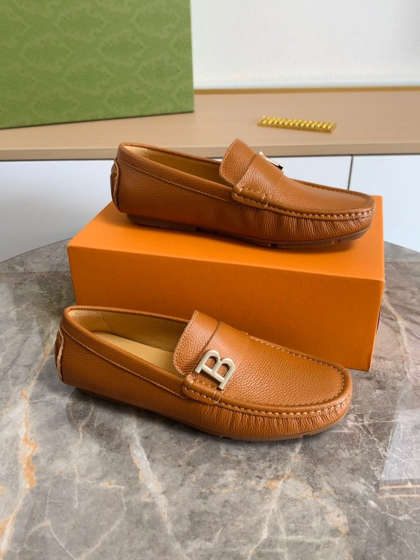 Men's Metal-Accent Loafers
